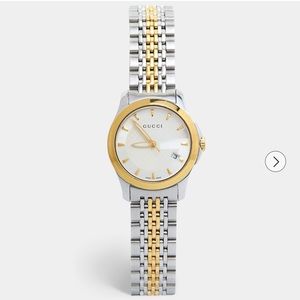 Gucci Two Tone Watch